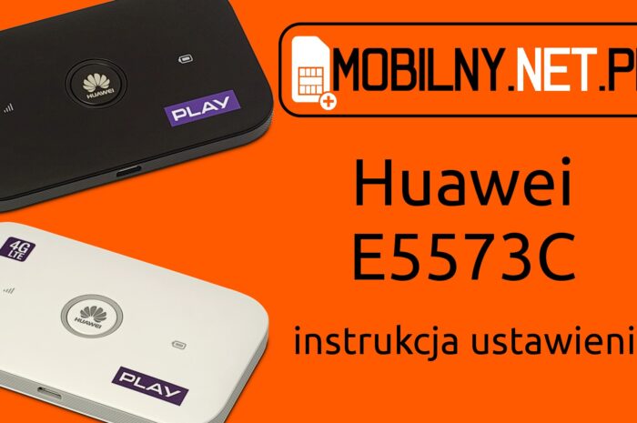 Huawei E5573C – instrukcja wideo (YouTube)