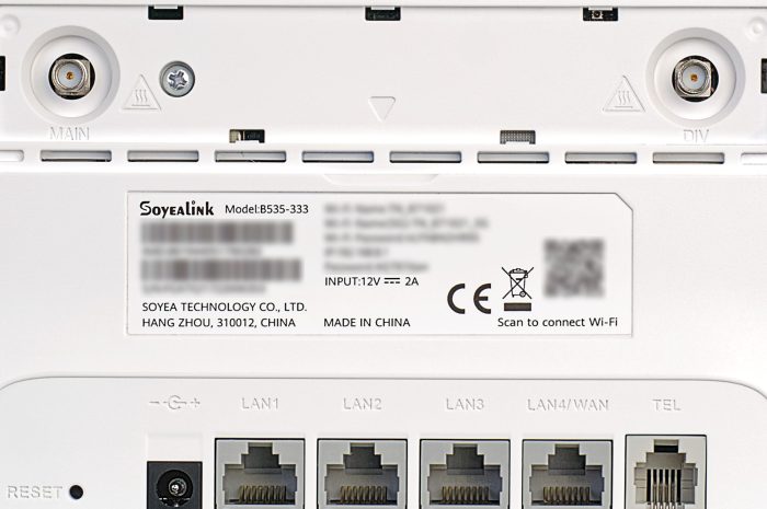 Huawei B535-333 – przywracanie ustawień fabrycznych