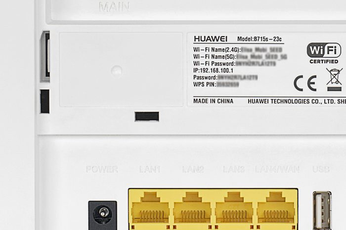 Huawei B715 ang. menu – zmiana hasła do menu routera